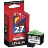 Lexmark 27 10N0227 Renkli Orjinal Kartuş - 1