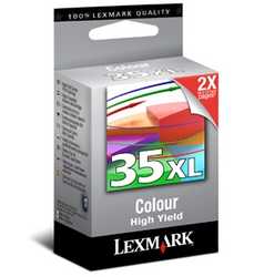 Lexmark - Lexmark 35XL-18C0035E Orjinal Renkli Kartuş