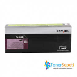 Lexmark 505X-50F5X00 Orjinal Toner 10K. 