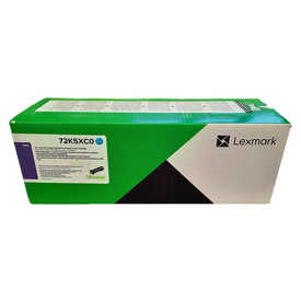 Lexmark 72K5XC0 Ekstra Yüksek Kapasiteli Mavi Orjinal Toner - Lexmark