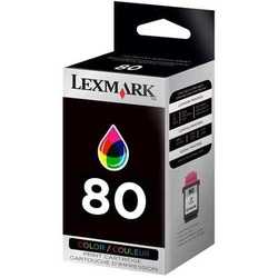 Lexmark 80-12A1980 Renkli Orjinal Kartuş - Lexmark