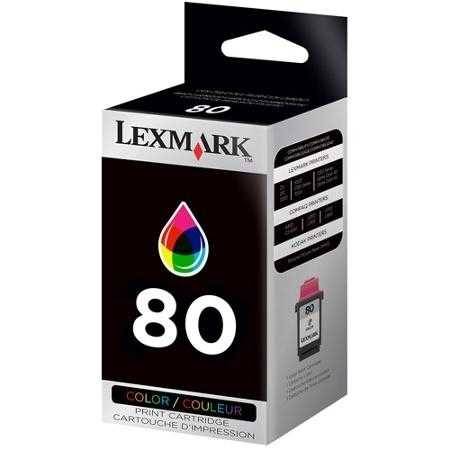 Lexmark 80-12A1980 Renkli Orjinal Kartuş - 1