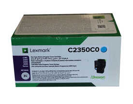 Lexmark C2350C0 Mavi Orjinal Toner 