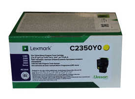 Lexmark C2350Y0 Sarı Orjinal Toner 