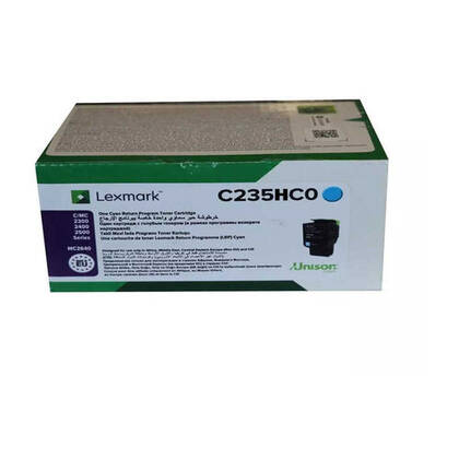 Lexmark C235HC0 Mavi Orjinal Toner - 1