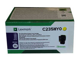 Lexmark C235HY0 Sarı Orjinal Toner - Lexmark