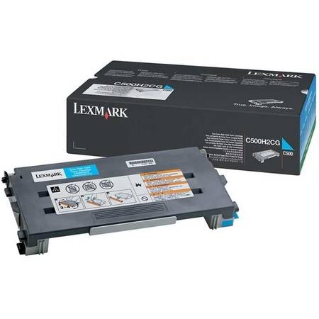 Lexmark C500-C500H2CG Mavi Orjinal Toner - 1