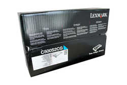 Lexmark C500-C500S2CG Orjinal Mavi Toner - Lexmark