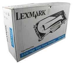 Lexmark C510-20K1400 Mavi Orjinal Toner - Lexmark