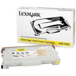 Lexmark C510-20K1402 Sarı Orjinal Toner - Lexmark
