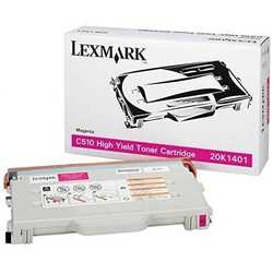 Lexmark C510-20K1401 Kırmızı Orjinal Toner - Lexmark