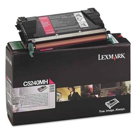 Lexmark C524-C5240MH Kırmızı Orjinal Toner Y.K. - 1