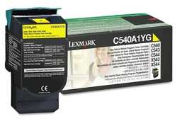 Lexmark C540-C540A1YG Sarı Orjinal Toner 
