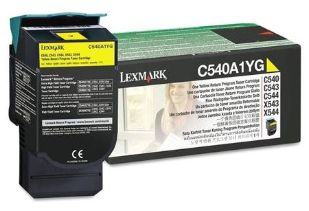 Lexmark C540-C540A1YG Sarı Orjinal Toner - 1