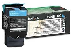 Lexmark - Lexmark C540-C540H1CG Mavi Orjinal Toner