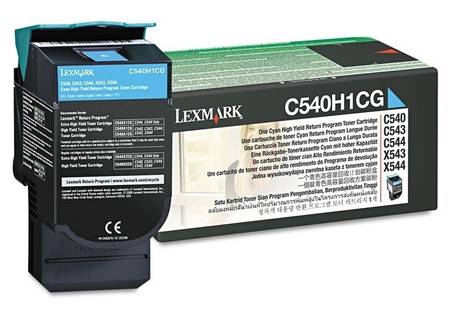 Lexmark C540-C540H1CG Mavi Orjinal Toner - 1