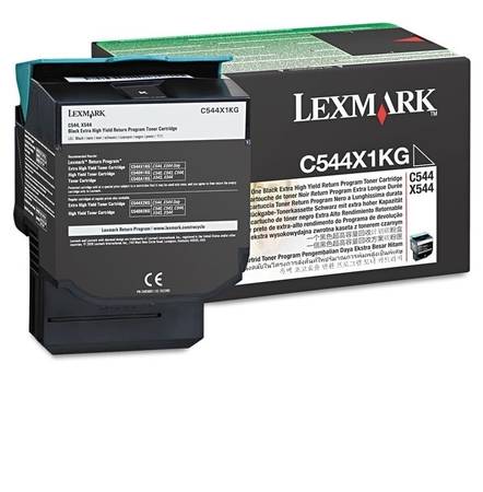 Lexmark C544-C544X1KG Siyah Orjinal Toner Extra Y.K. - 1