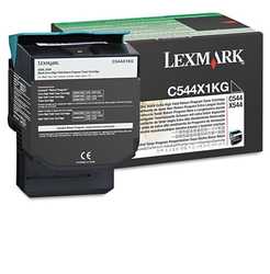 Lexmark C544-C544X1KG Siyah Orjinal Toner - Lexmark