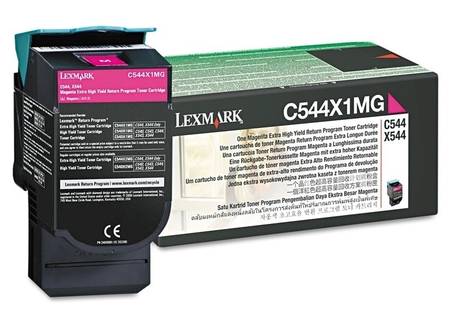 Lexmark C544-C544X1MG Kırmızı Orjinal Toner Extra Y.K. - 1