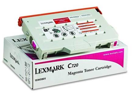 Lexmark C720-15W0901 Kırmızı Orjinal Toner - 1