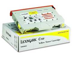 Lexmark C720-15W0902 Sarı Orjinal Toner - Lexmark