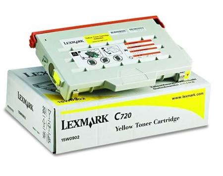 Lexmark C720-15W0902 Sarı Orjinal Toner - 1