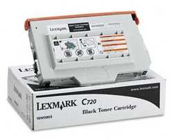 Lexmark C720 - 15W0903 Siyah Orjinal Toner - Lexmark