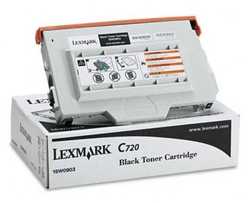 Lexmark C720-15W0903 Siyah Orjinal Toner - Lexmark