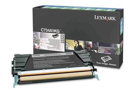 Lexmark C734-C734A1KG Siyah Orjinal Toner - 1
