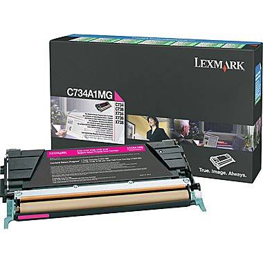 Lexmark C734-C734A1MG Kırmızı Orjinal Toner - 1