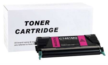 Lexmark C746-C746A1MG Kırmızı Muadil Toner - 1