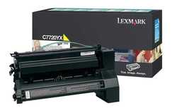 Lexmark C772-C7720YX Sarı Orjinal Toner 15K. 