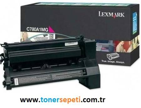 Lexmark C782-C780A1MG Kırmızı Orjinal Toner - 1