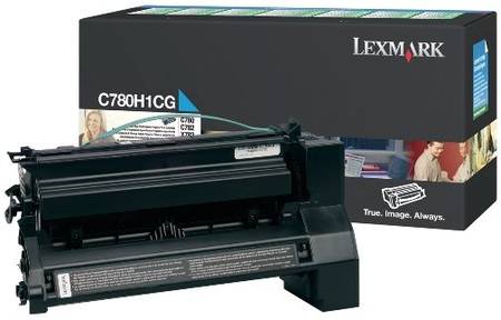 Lexmark C782-C780H1CG Mavi Orjinal Toner 10K. - 1