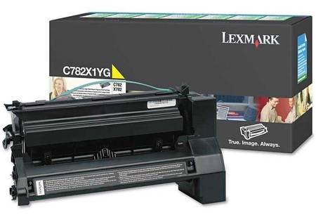 Lexmark C782-C782X1YG Sarı Orjinal Toner 15K. - 1