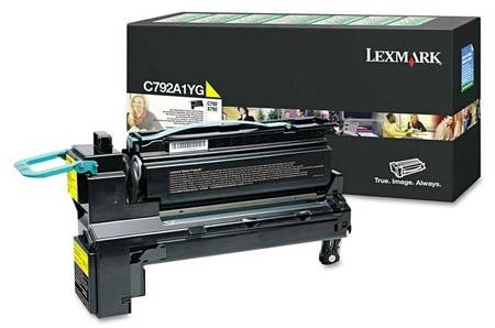 Lexmark C792-C792A1YG Sarı Orjinal Toner - 1