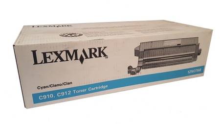 Lexmark C910-12N0768 Mavi Orjinal Toner - 1