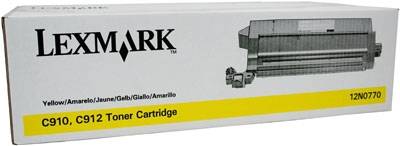 Lexmark C910-12N0770 Sarı Orjinal Toner - 1