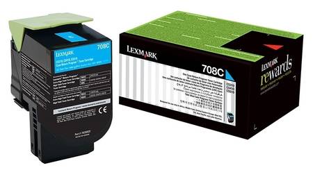 Lexmark CS310-70C80C0 Mavi Orjinal Toner - 1