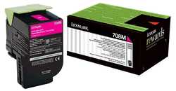 Lexmark CS310-70C80M0 Kırmızı Orjinal Toner - Lexmark