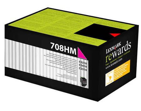 Lexmark CS310-70C8HM0 Kırmızı Orjinal Toner YK. - 1