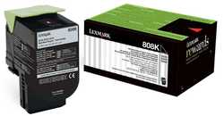 Lexmark CX410-80C80K0 Siyah Orjinal Toner 
