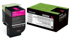 Lexmark CX410-80C8SM0 Orjinal Kırmızı Toner Y.K. - Lexmark
