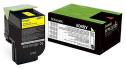 Lexmark CX410-80C8SY0 Orjinal Sarı Toner Y.K - Lexmark