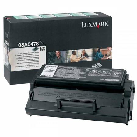 Lexmark E320-08A0478 Orjinal Toner Y.K - 1