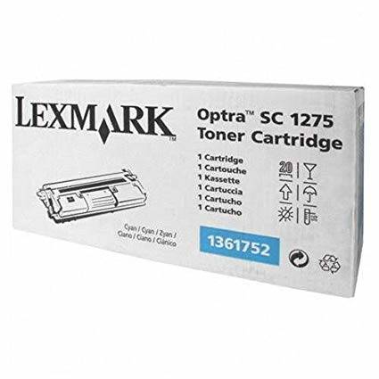 Lexmark SC 1275-1361752 Orjinal Mavi Toner - 1