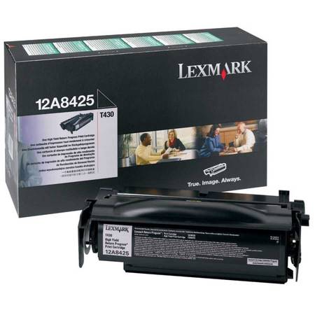 Lexmark T430-12A8425 Orjinal Toner Y.K. - 1