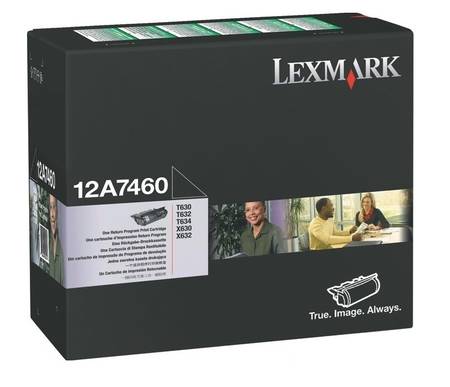 Lexmark T630-12A7460 Orjinal Toner - 1