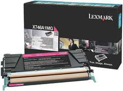 Lexmark X746-X746A1MG Kırmızı Orjinal Toner - Lexmark