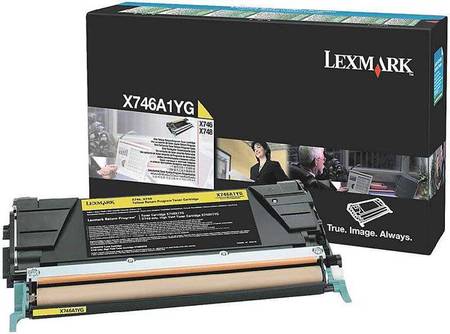 Lexmark X746-X746A1YG Sarı Orjinal Toner - 1